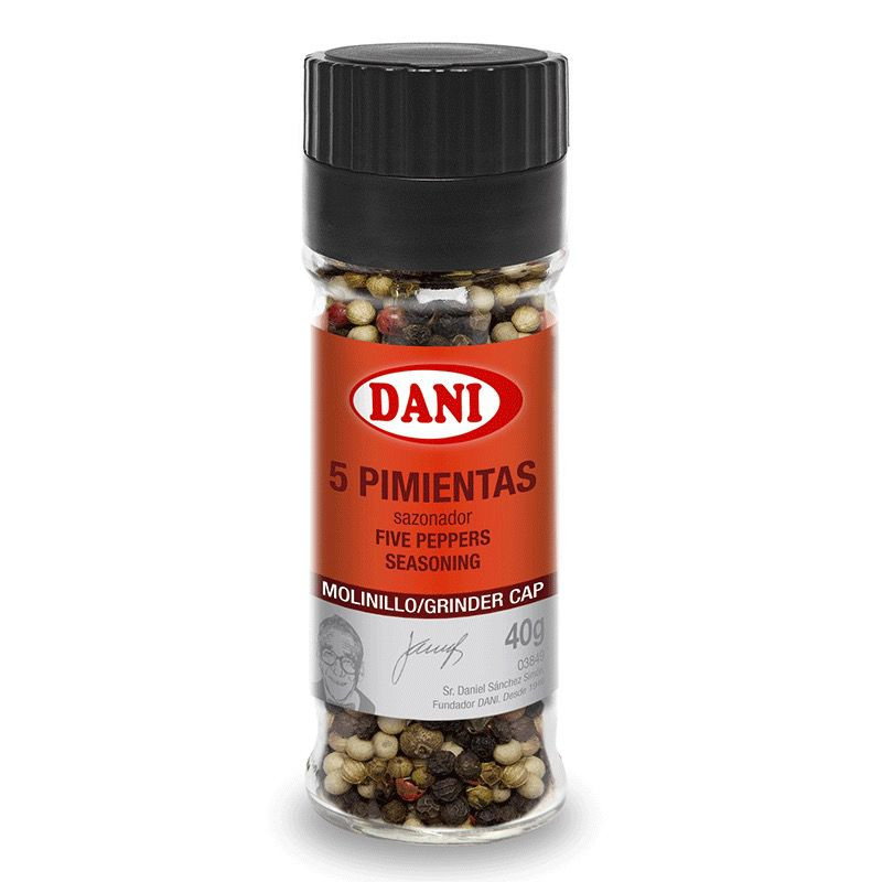 MOLINILLO CINCO PIMIENTAS 45g